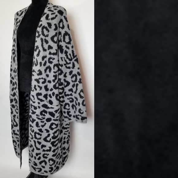 Leopard Print Cardigan - Picture 7 of 8